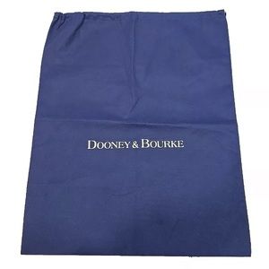❤️DONNEY & BOURKE Navy blue drawstring dust cover 18”x15”